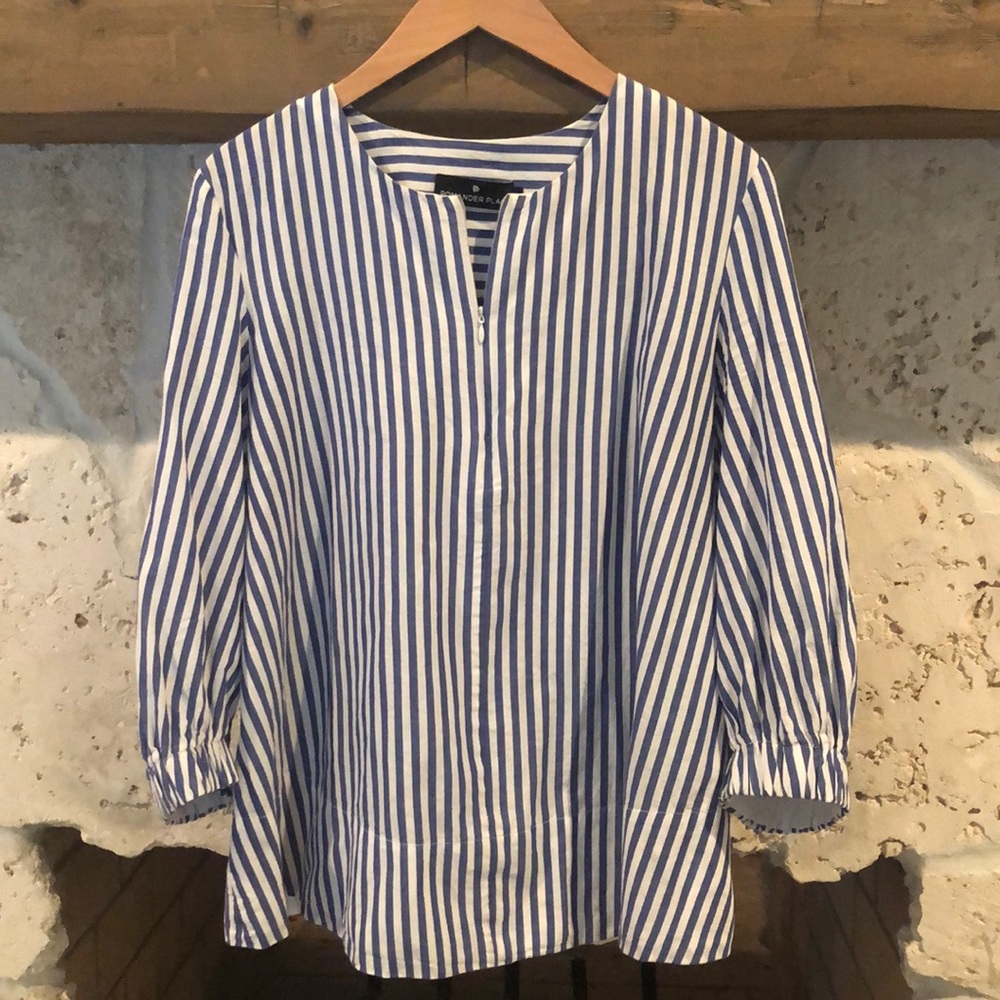 Tuckernuck Pomander Place Quarter Zip Top XXL